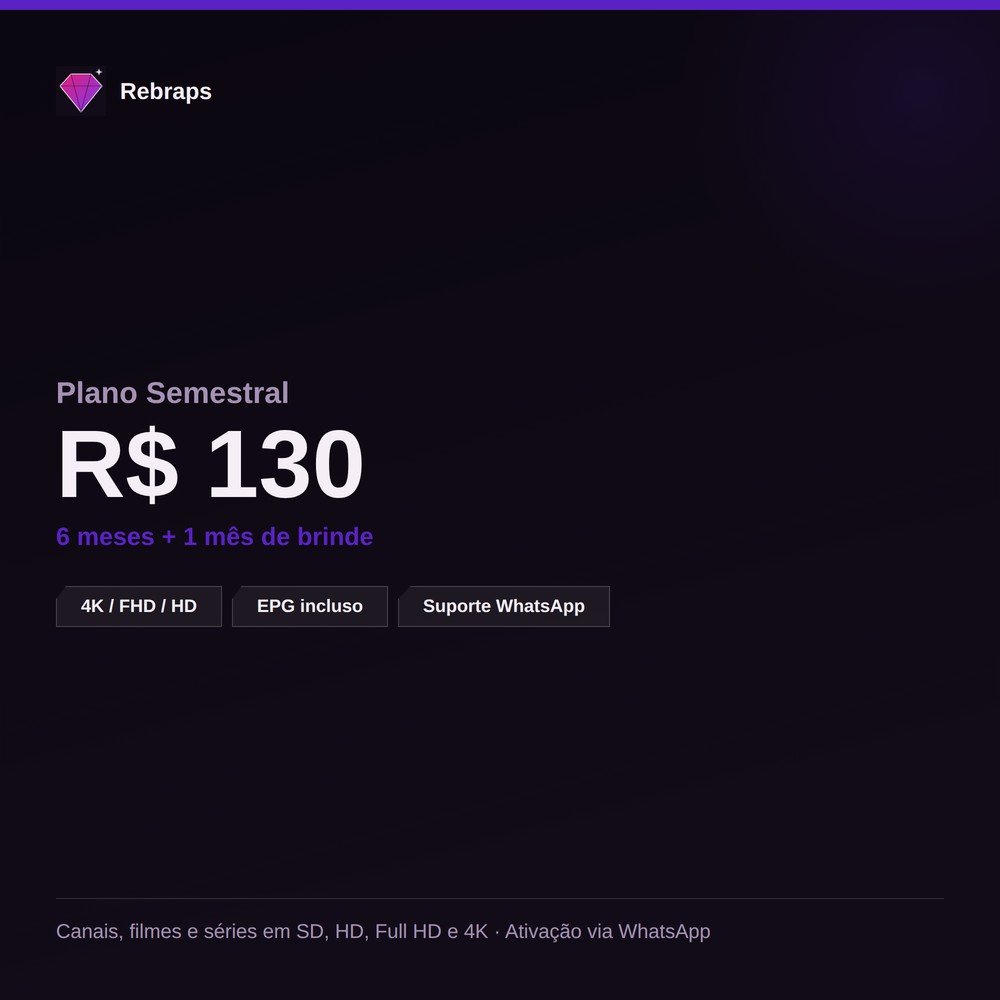 Imagem ilustrativa do Plano Semestral da Rebraps